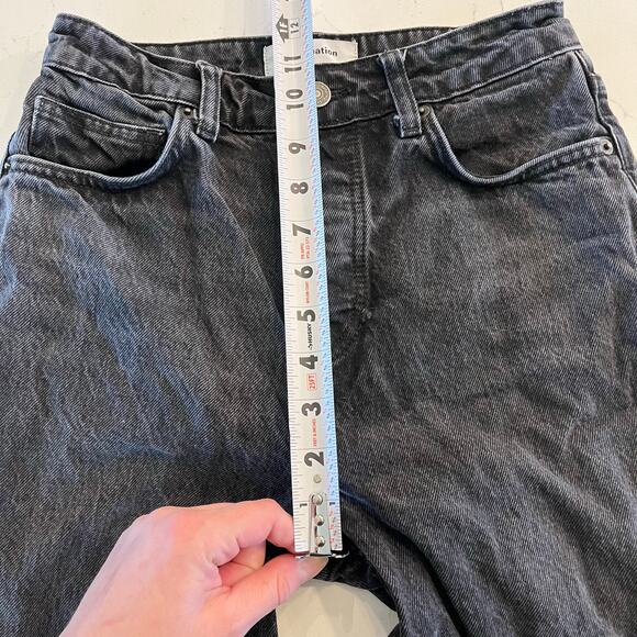 Reformation Jeans Cynthia High Rise Straight Jeans in Vana size 25 - Picture 10 of 12
